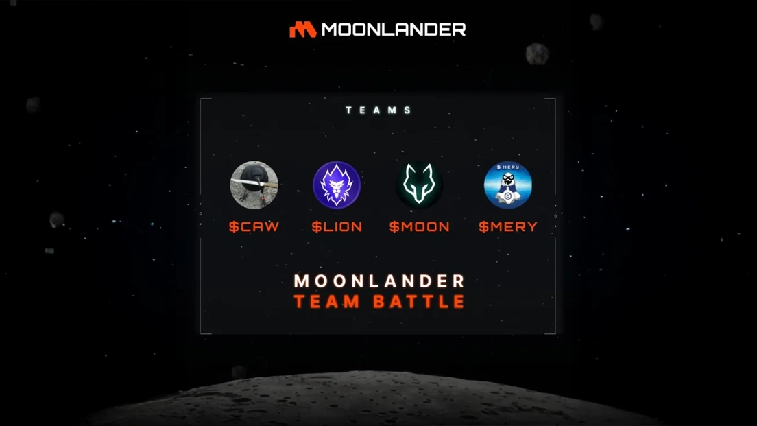 Moonlander Team Battle — Join Team $MERY 👻